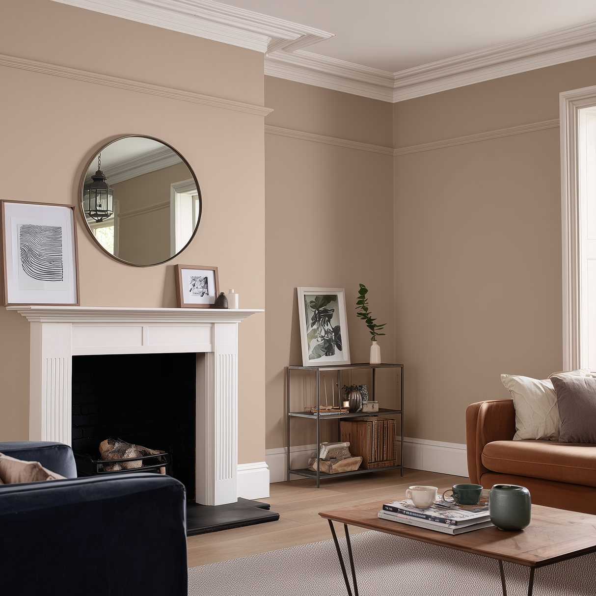 Little Knights - Almond Latte Creamy Brown - Matte/Eggshell/Silk/Satin/Gloss Interior Paint