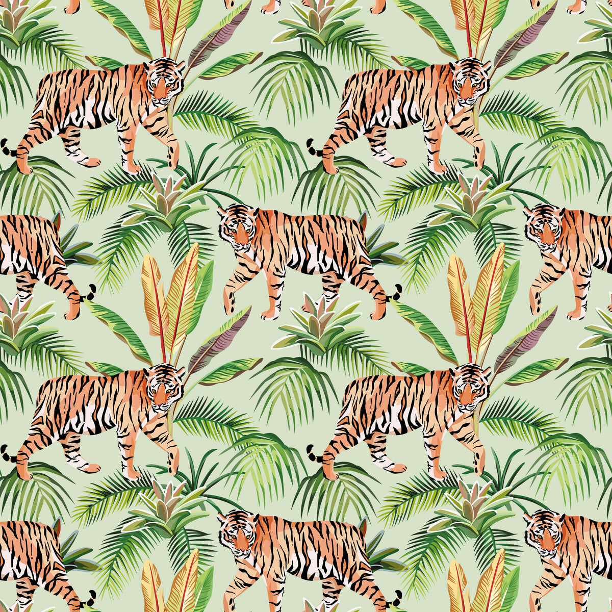 Asonia Tiger Wallpaper