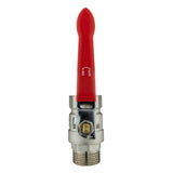 Wall Flange Kit 32mm MDPE + Lever Valve + 13mm Barbed Geka Set