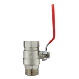 Wall Flange Kit 32mm MDPE + Lever Valve + 19mm Barbed Geka Set