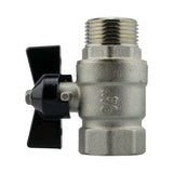 Wall Flange Kit 32mm MDPE + Bib Valve + Geka