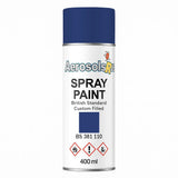 British Standard   381C 110 Roundel blue 400ml Aerosol Available in any Finish