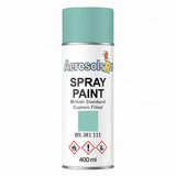 British Standard  381C 111	Pale Blue 400ml Aerosol Available in any Finish