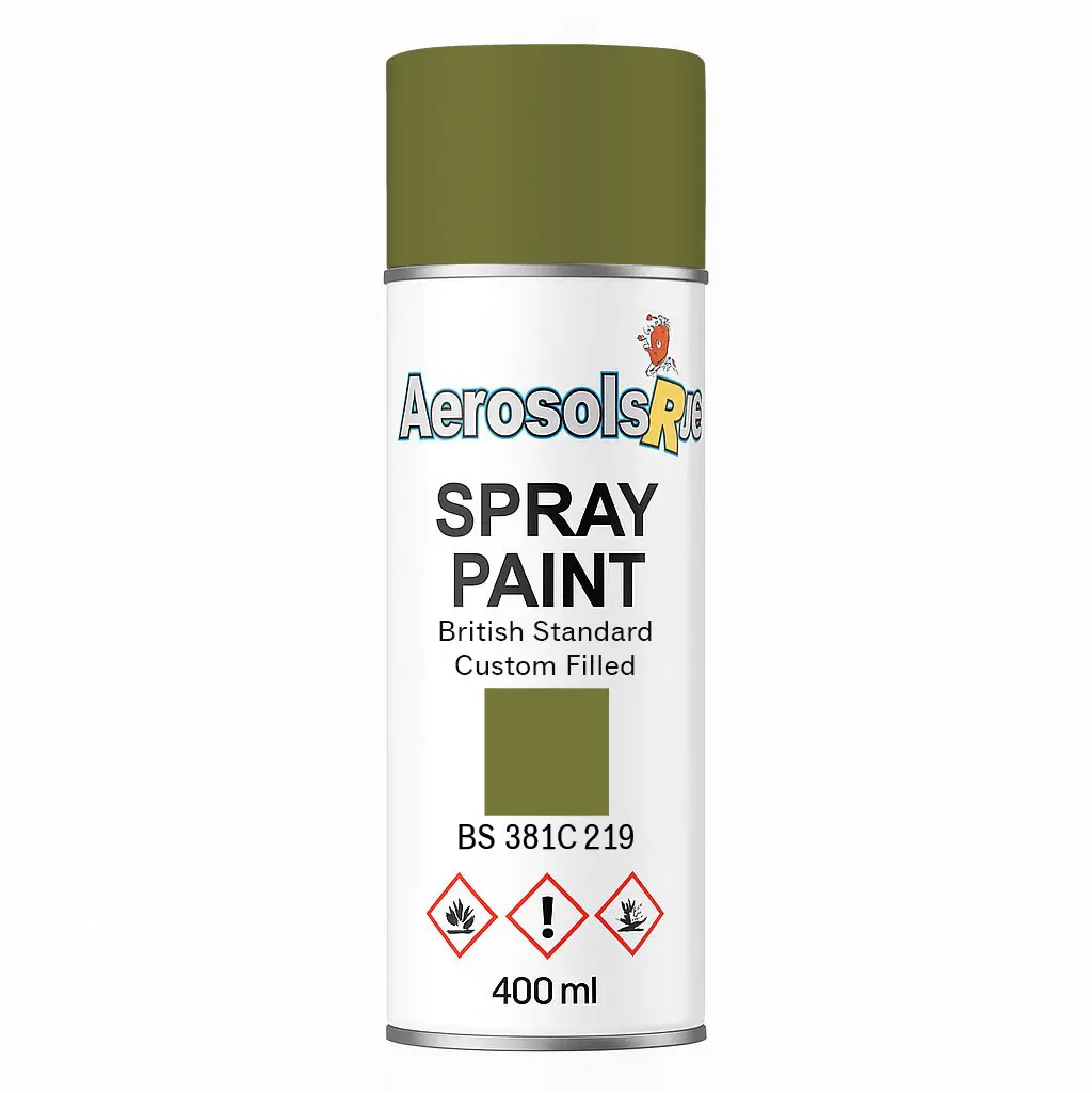 381C 219 Sage Green 400ml Aerosol Available in any Finish
