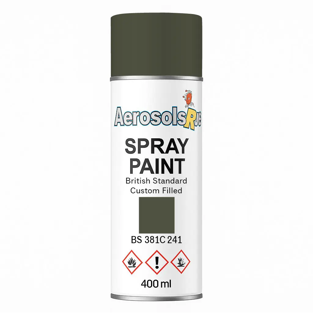 381C 241 Dark green 400ml Aerosol Available in any Finish