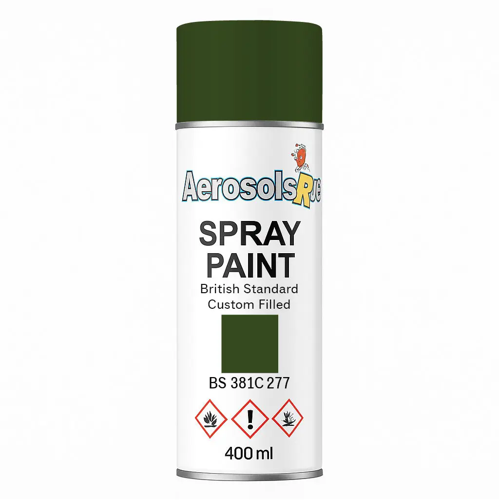 381C 277 Cypress green 400ml Aerosol Available in any Finish