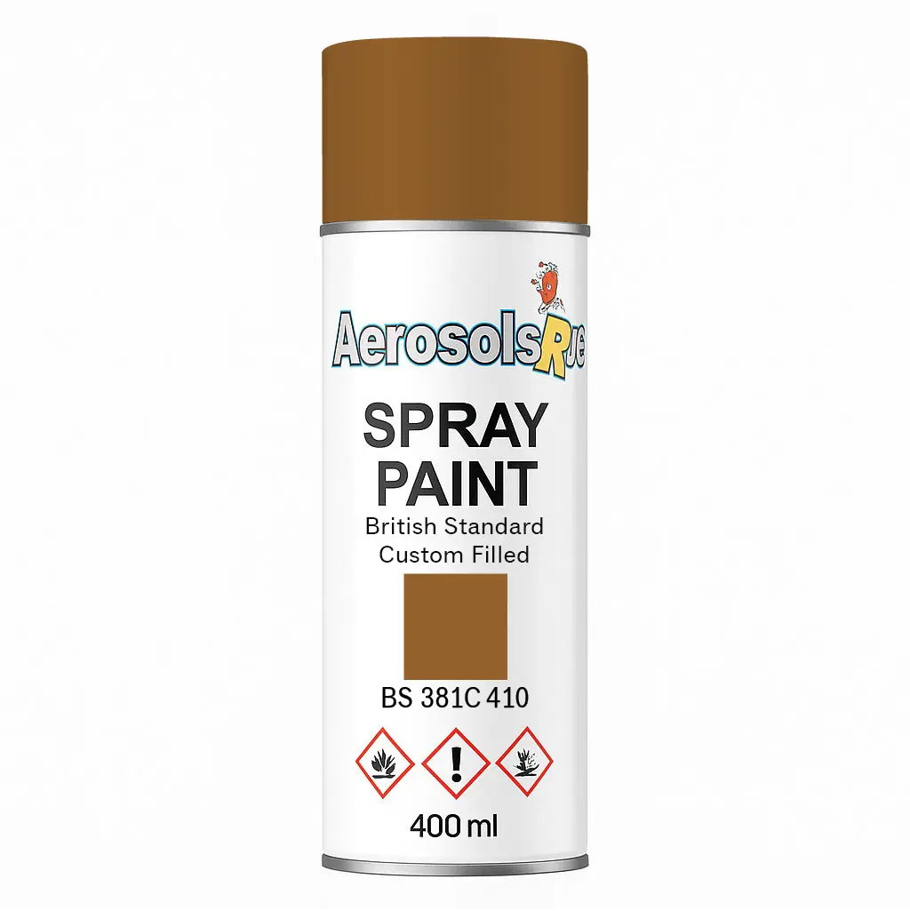 381C 410 Light brown 400ml Aerosol Available in any Finish