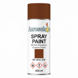 381C 439 Orange brown 400ml Aerosol Available in any Finish