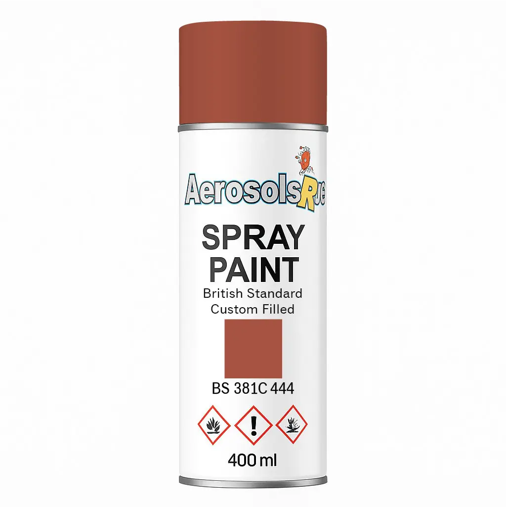 381C 444 Terracotta 400ml Aerosol Available in any Finish