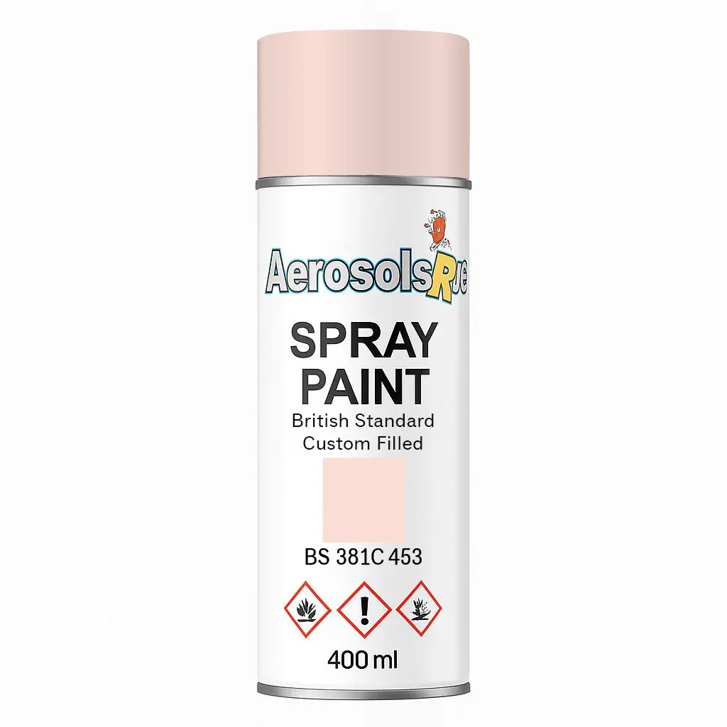 381C 453 Shell pink 400ml Aerosol Available in any Finish