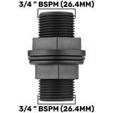 Water Butt ¾” BSPM with Geka Type Claw Fitting
