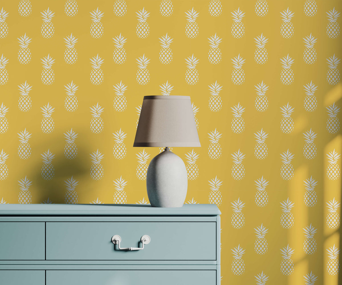 Bahama Pineapple Wallpaper