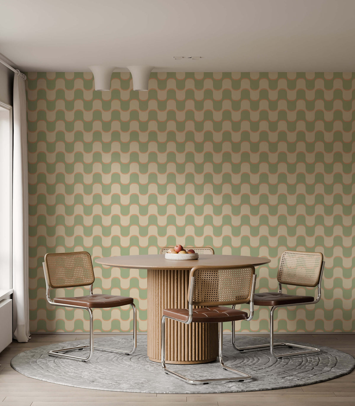 Ballinger S Retro Squiggle Wallpaper