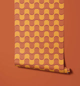Ballinger S Retro Squiggle Wallpaper