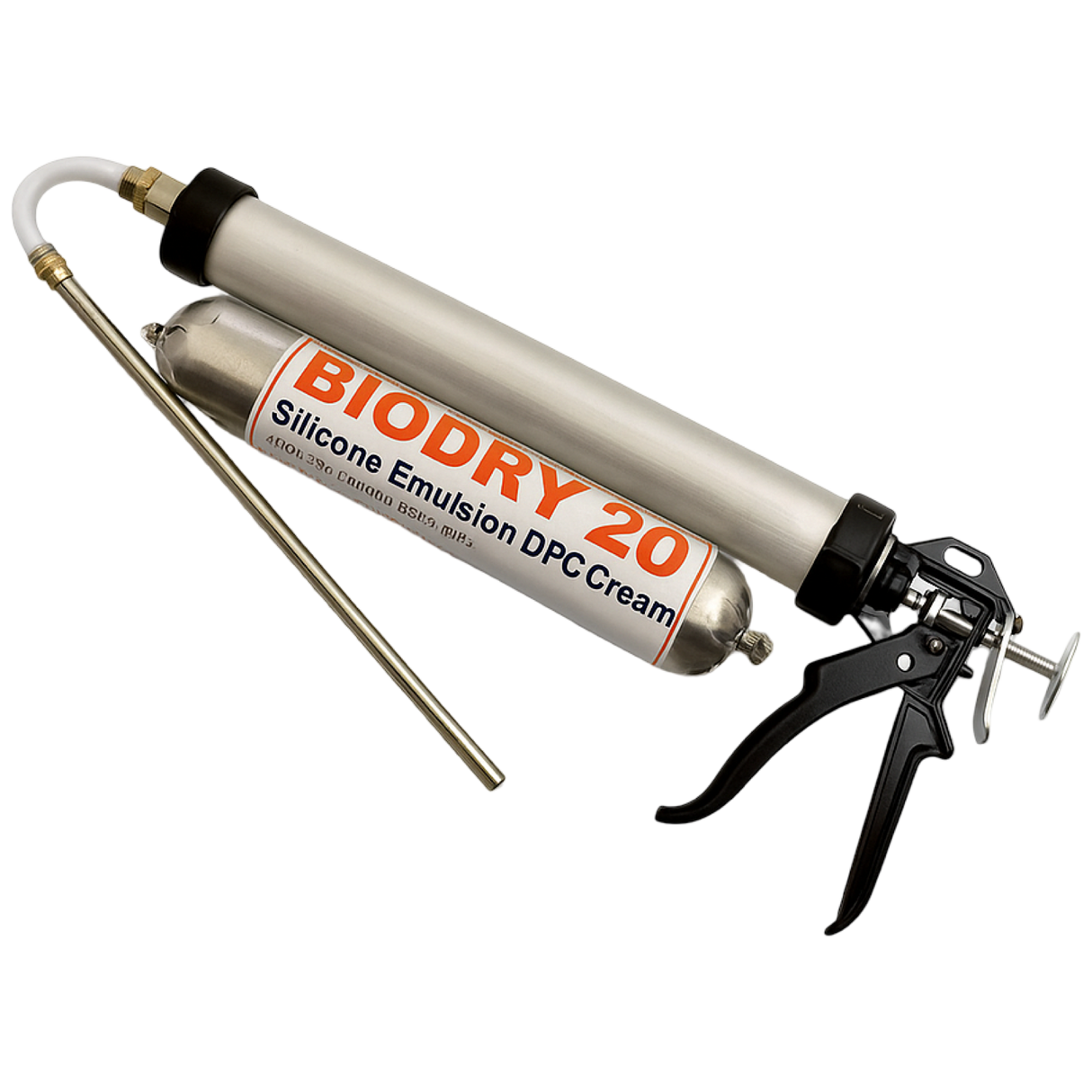 Biodry DPC Damp Proof Injection Cream - 600ml - Cmehical DPC for Rising Damp