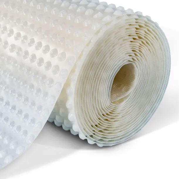 8mm Meshed Membrane Clear HDPE Cavity Drain Membrane Integrated Mesh
