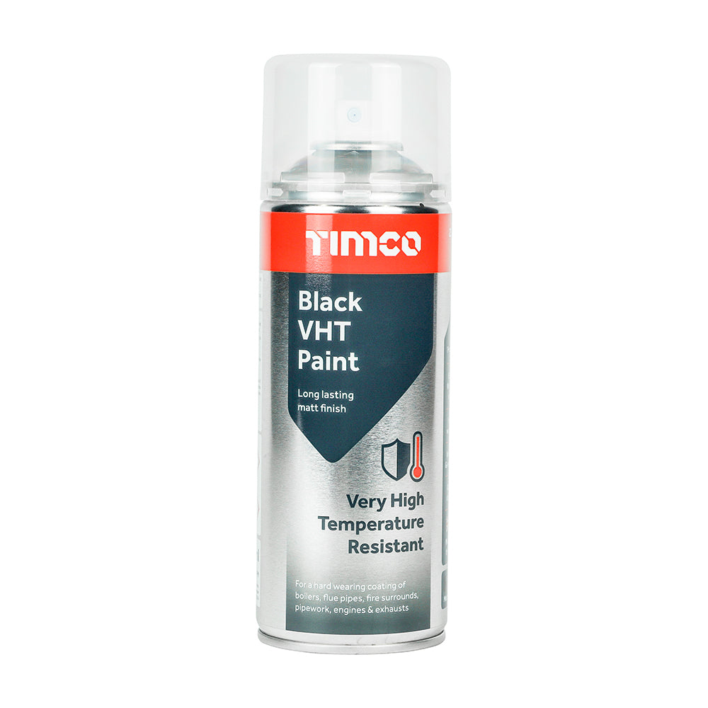 Black Very High Temperature Paint 650°C –  Aerosol