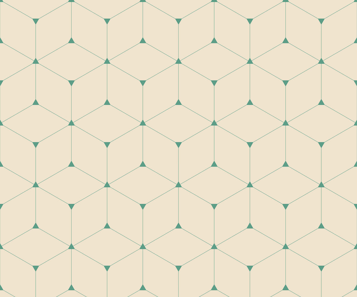 Blok Numerous Cubes Combine Geometric Wallpaper