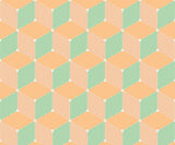 Blok Numerous Cubes Combine Geometric Wallpaper