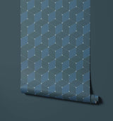 Blok Numerous Cubes Combine Geometric Wallpaper