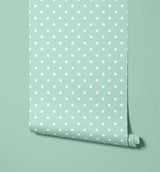 Bonbon Introducing Charming Polka Dot Wallpaper