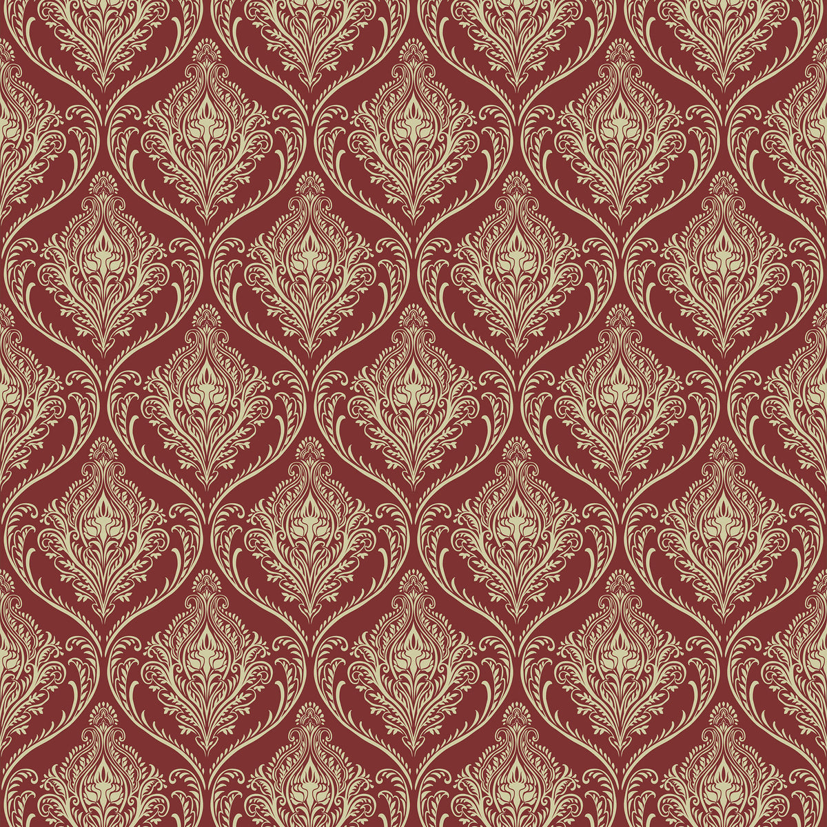 Broadhurst Classic Damask Wallpaper