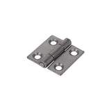 Butt Hinge - Fixed Pin - Self Colour - For Cabinets & Doors