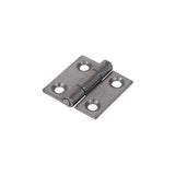 Butt Hinge - Fixed Pin - Self Colour - For Cabinets & Doors