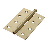 Butt Hinge - Loose Pin - Electro Brass - For Doors