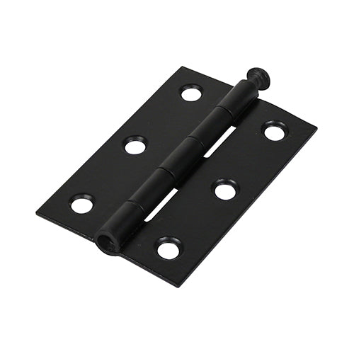 Butt Hinge - Loose Pin - Epoxy Black - For Doors