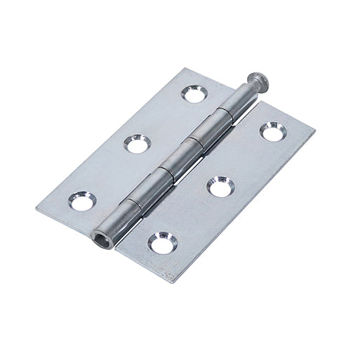 Butt Hinge - Loose Pin - Zinc - For Doors