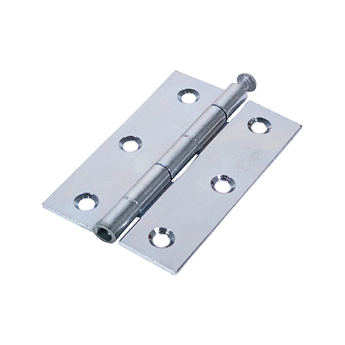 Butt Hinge - Loose Pin - Zinc - For Doors