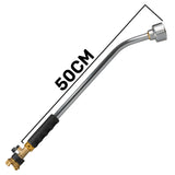 50cm Garden Watering Lance with Brass Valve and Geka Type Fitting