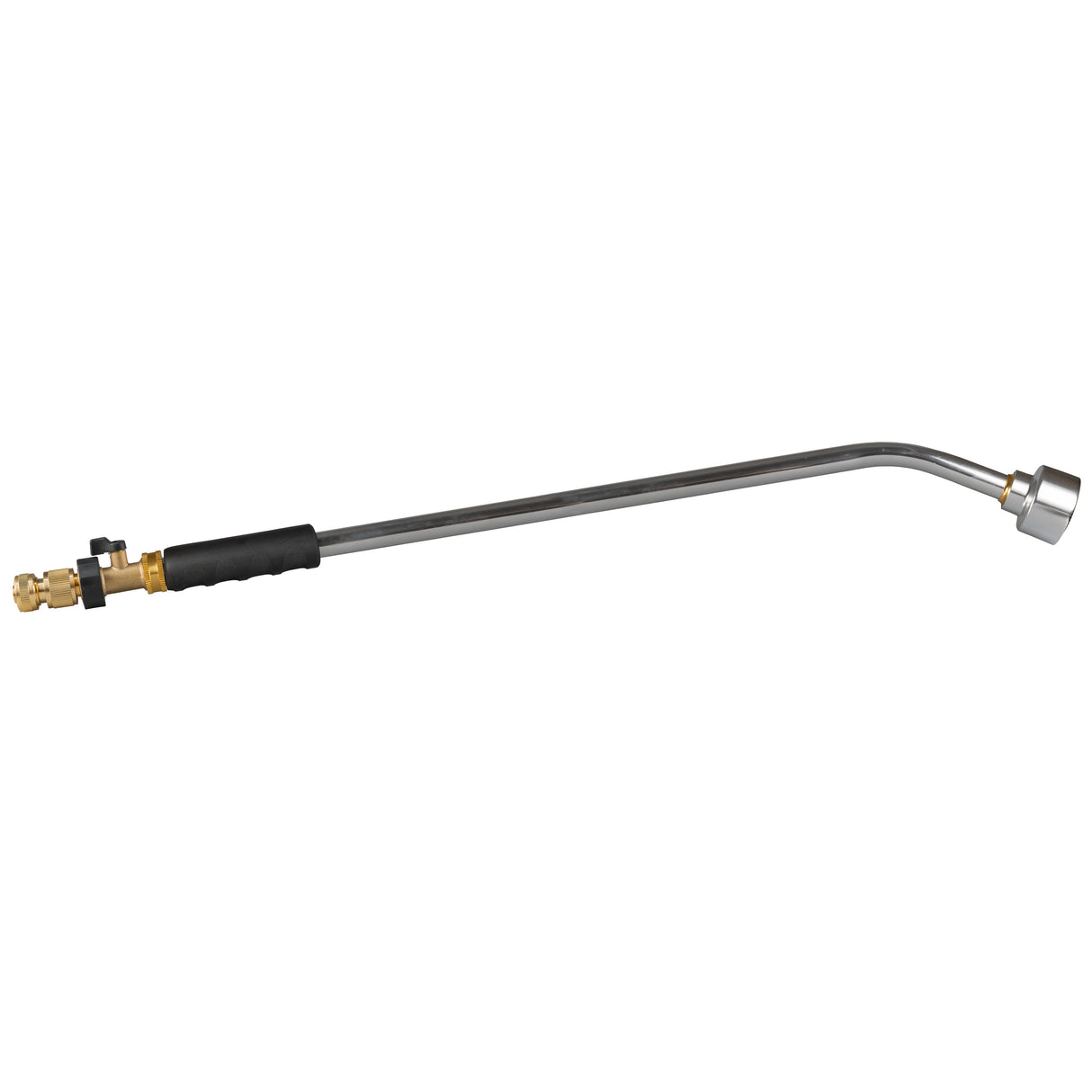 75cm Garden Watering Lance with Brass Valve and Quick Connect Hose Connector