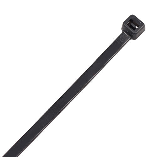 Black Cable Ties - 7.6 x 300mm (100 Pack)