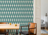 Cafee Retro Teardrop Wallpaper