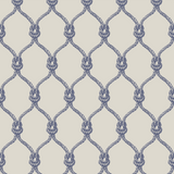 Captain Classic Nautical Rope Wallpaper