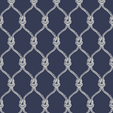 Captain Classic Nautical Rope Wallpaper