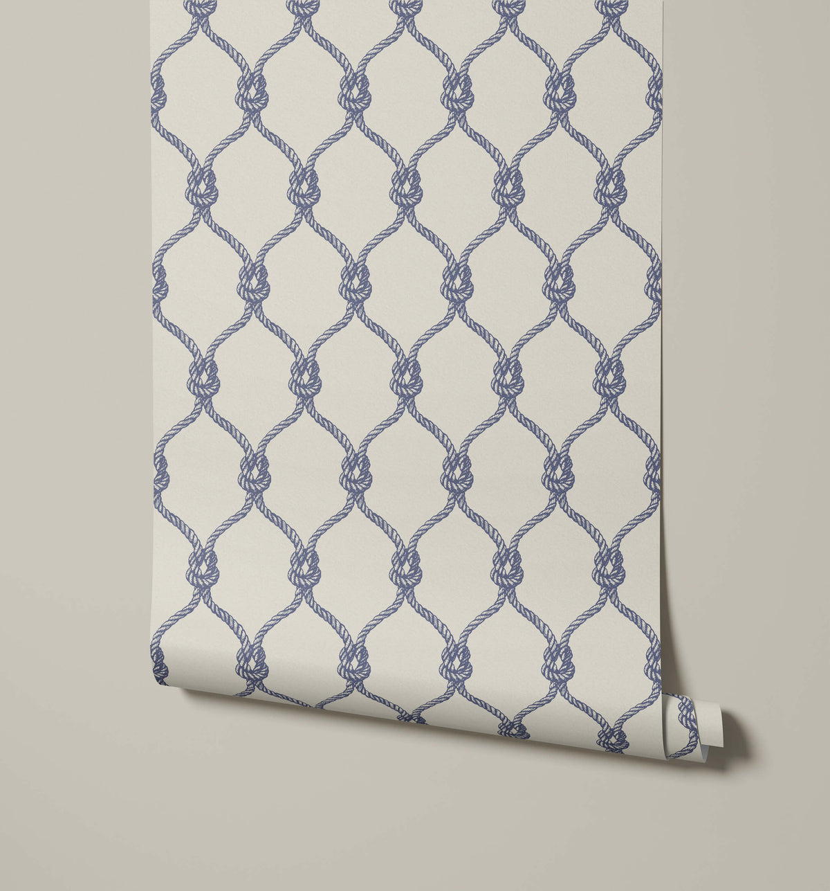 Captain Classic Nautical Rope Wallpaper