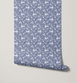 Carrington Scandinavian Folk Rabbit Wallpaper