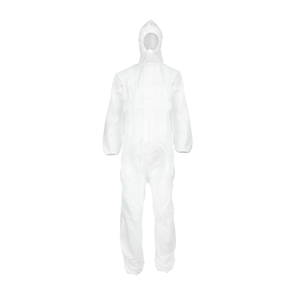 Cat III Type 5/6 Disposable Coverall - White