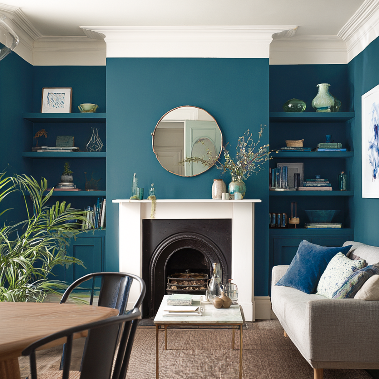 Little Knights - Cerulean Isles Deep Azure Blue - Matte/Eggshell/Silk/Satin/Gloss Interior Paint