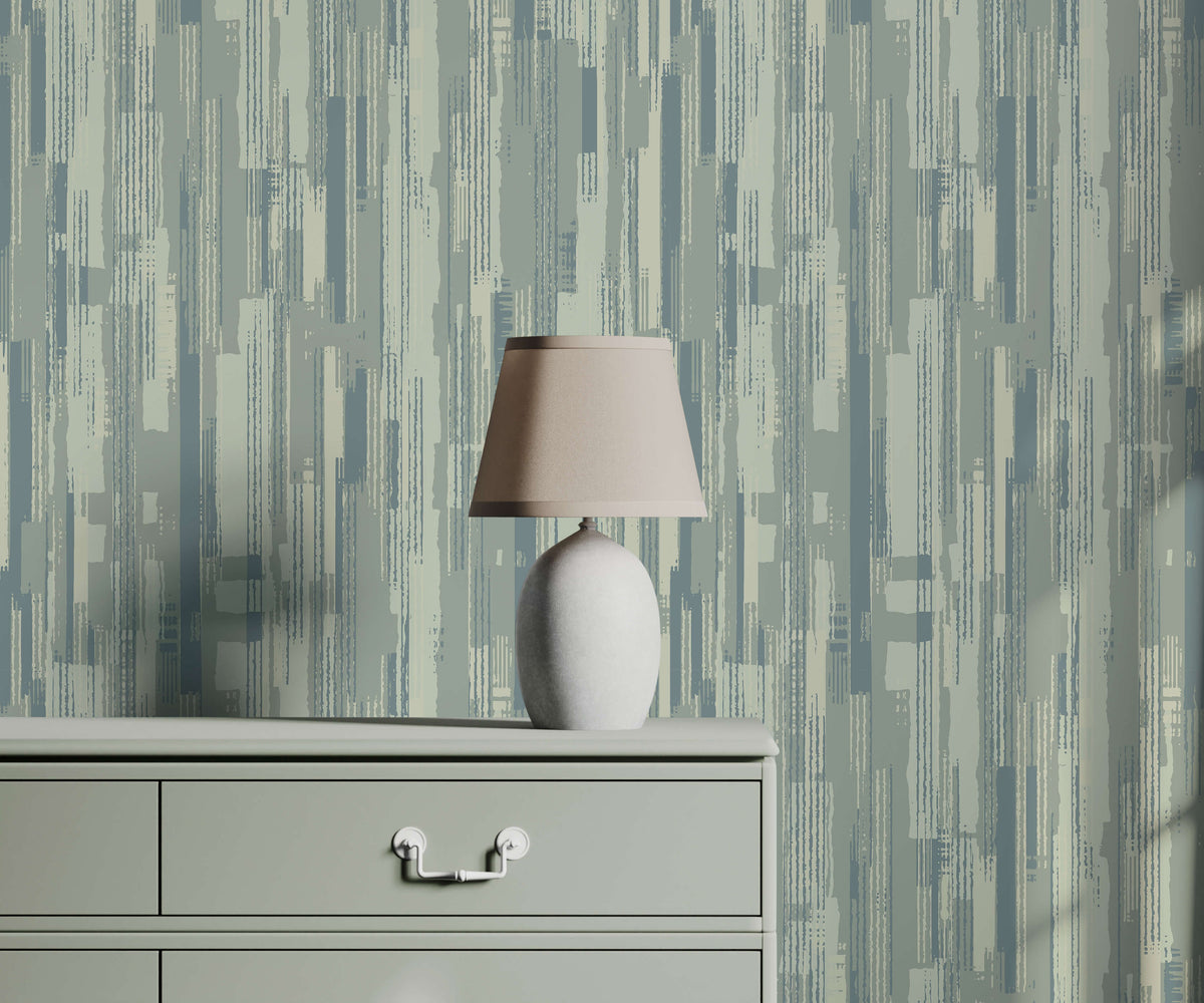 Chester Combining Stripes Dots Block Wallpaper