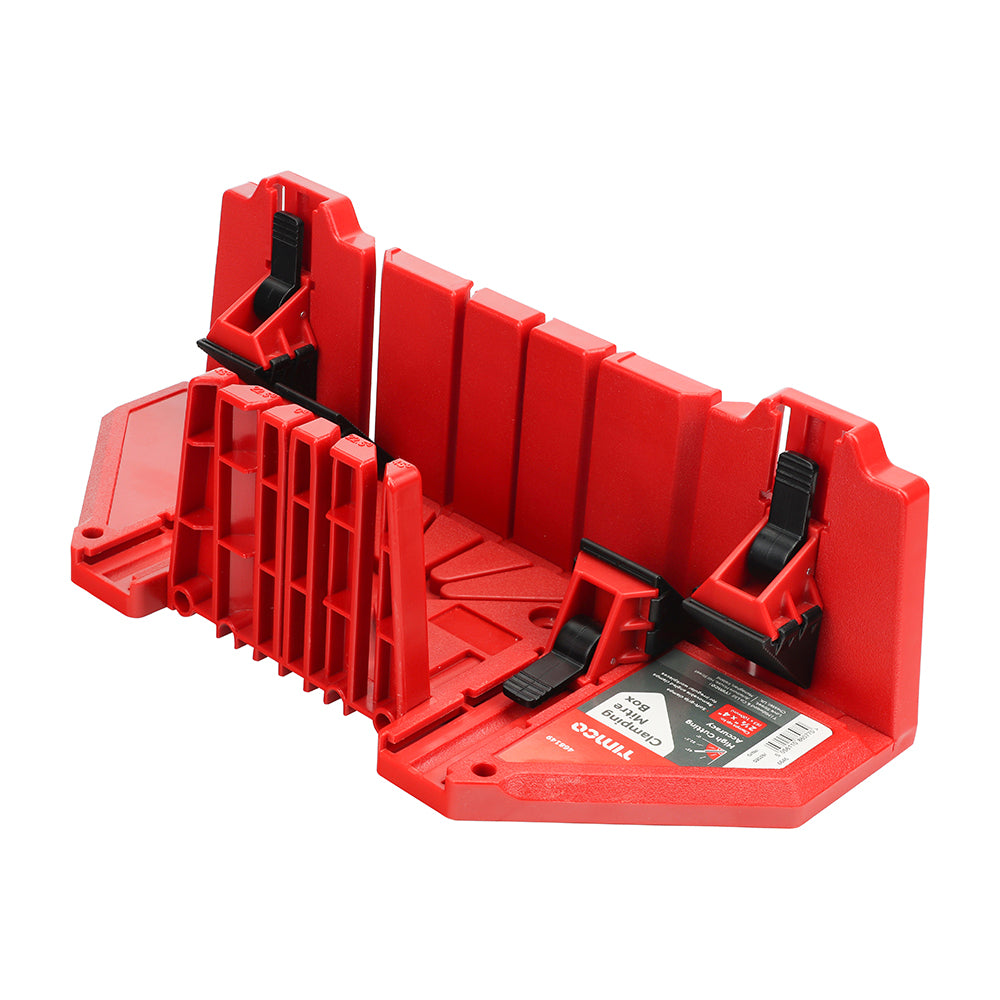 Clamping Mitre Box 14" – Soft-Grip Clamps, 22.5°/45°/90°