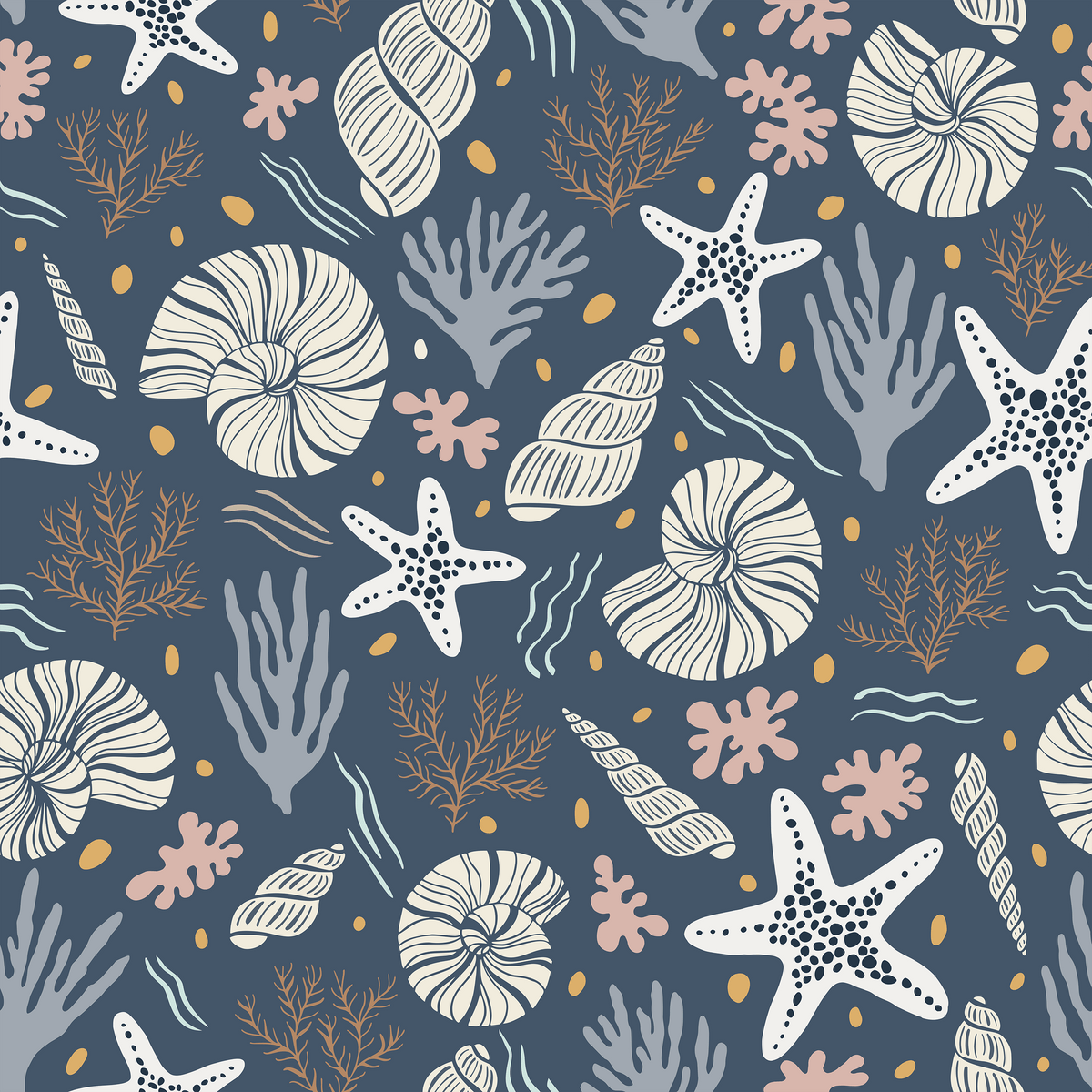 Comber Shell Wallpaper