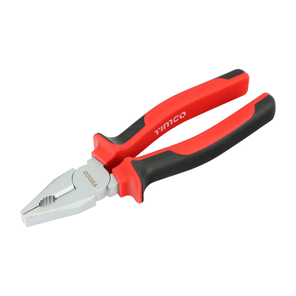 Combination Pliers 8" (200mm) – Chrome Vanadium, Soft-Grip