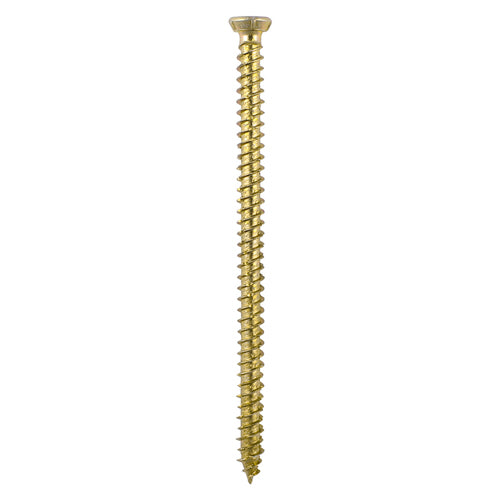 TIMCO Concrete Screws - TX Flat Countersunk - Yellow - Boxes of 100