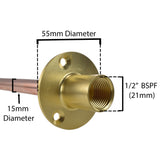 Double Lever Tap BASIC Connection Kit x2