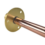 Polished Brass 13mm Barb Tap BASIC Connection Kit