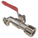 Lever Tap Kit with Barb/Quick Connect Outlet, 1/2" and 3/4" BSP Thread Inlet